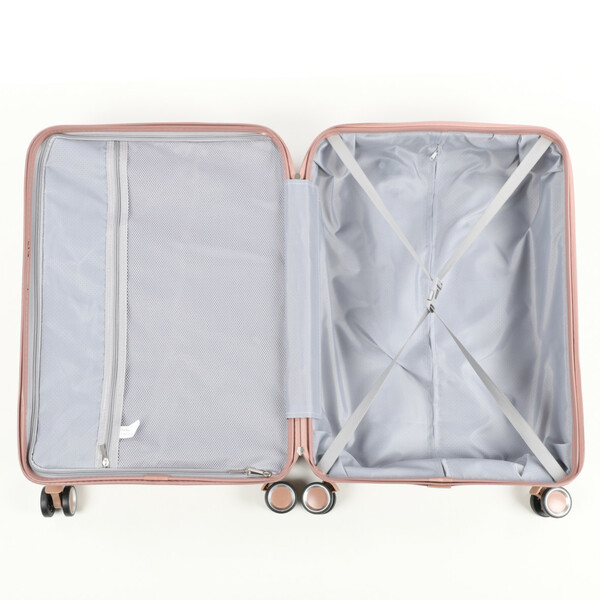 Bild 4 von Koffer Denver, gold/rosa in Größe L 76x51x30cm