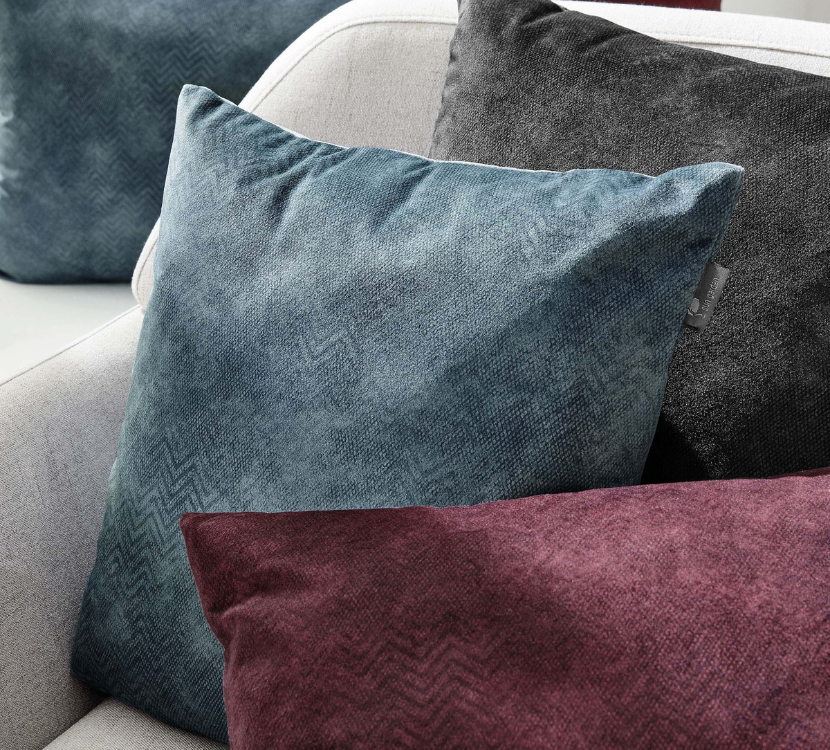 Bild 1 von Dekokissen  versch. Farben