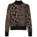 Bild 1 von Vero Moda VMVERA ANIMAL LS HIGH Strickpullover