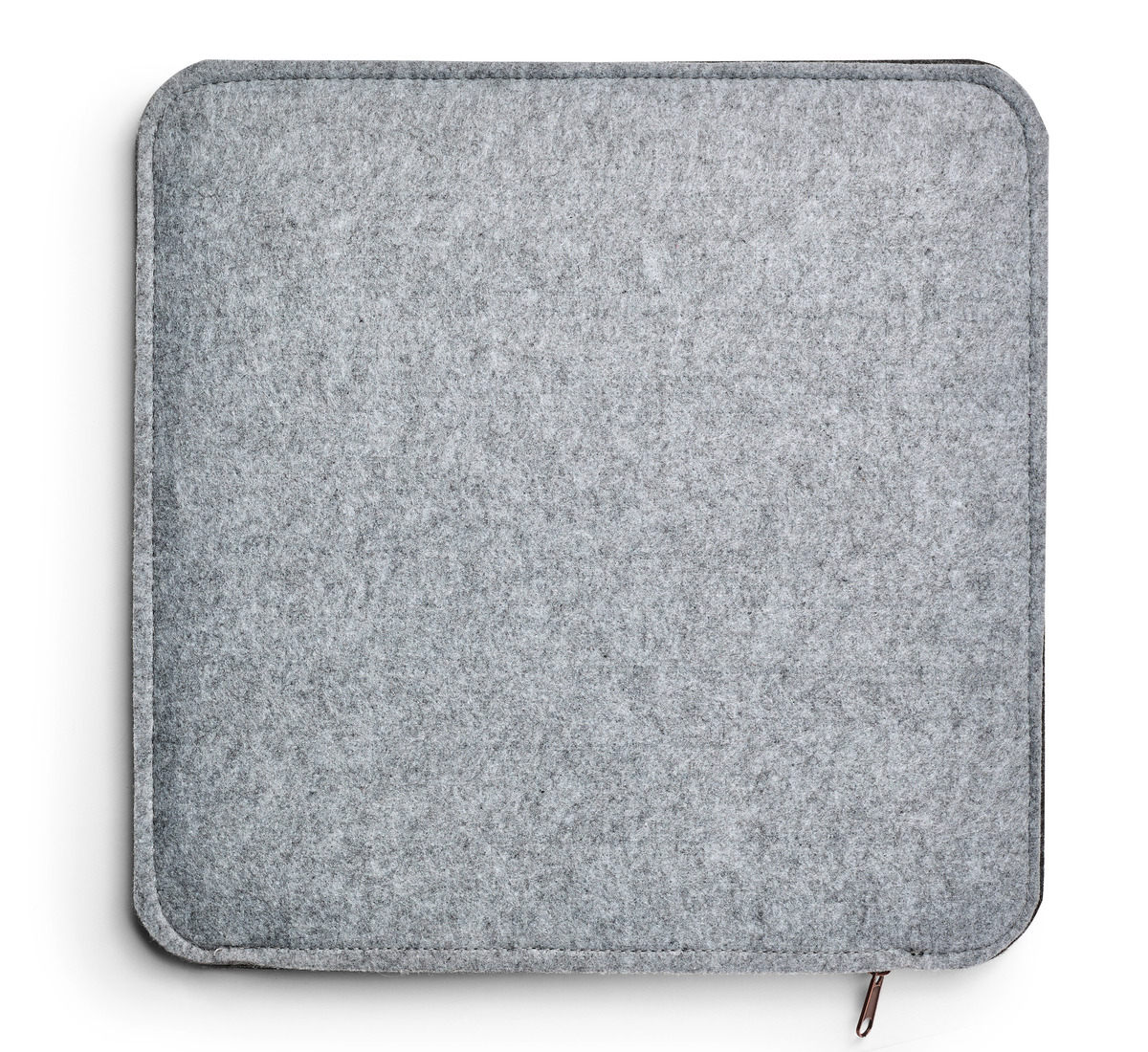 Bild 4 von AMARE Sitzkissen Filz , 35 x 35 cm , 4er-Set dunkelgrau / hellgrau