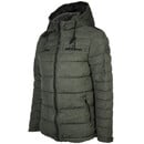 Bild 3 von Herren Velour Steppjacke mit Kapuze