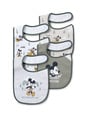 Bild 1 von C&A Multipack 4er-Disney-Baby-Lätzchen, Grau, Größe: 1 size