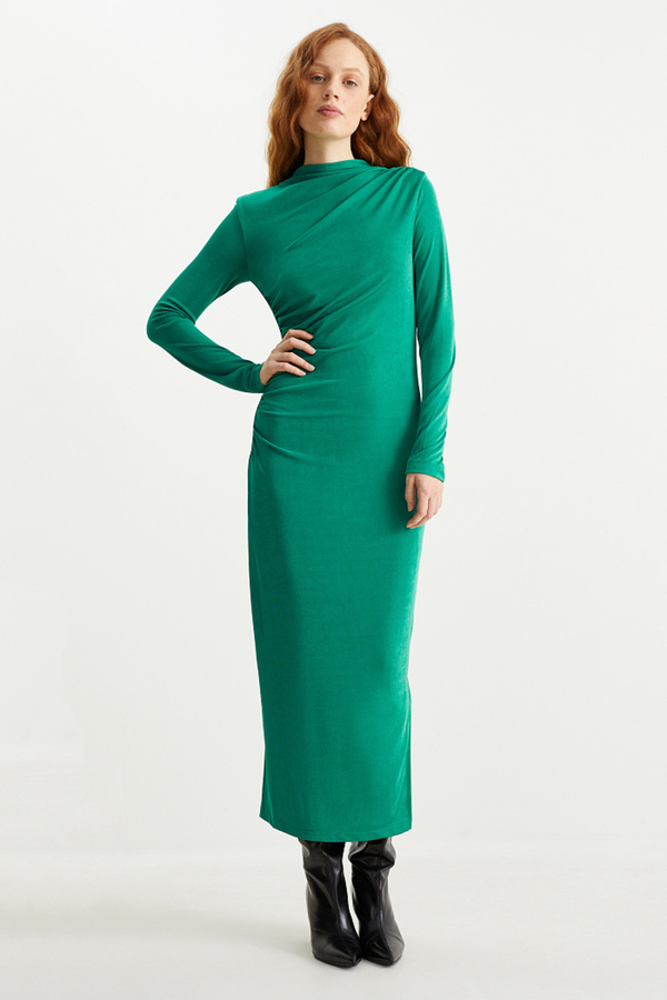 Bild 1 von C&A Figurbetontes Kleid, Grün, Größe: S