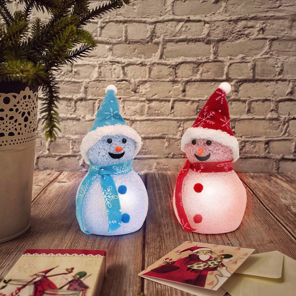 Bild 4 von I-Glow LED-Schneeballfiguren - 2er-Pack