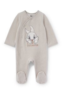 C&A Bambi-Baby-Schlafanzug, Grau, Größe: 56