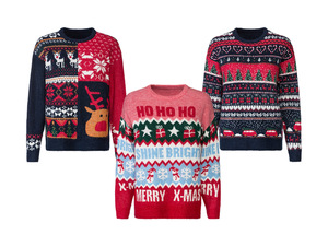 esmara® Damen Pullover mit weihnachtlichen Motiven