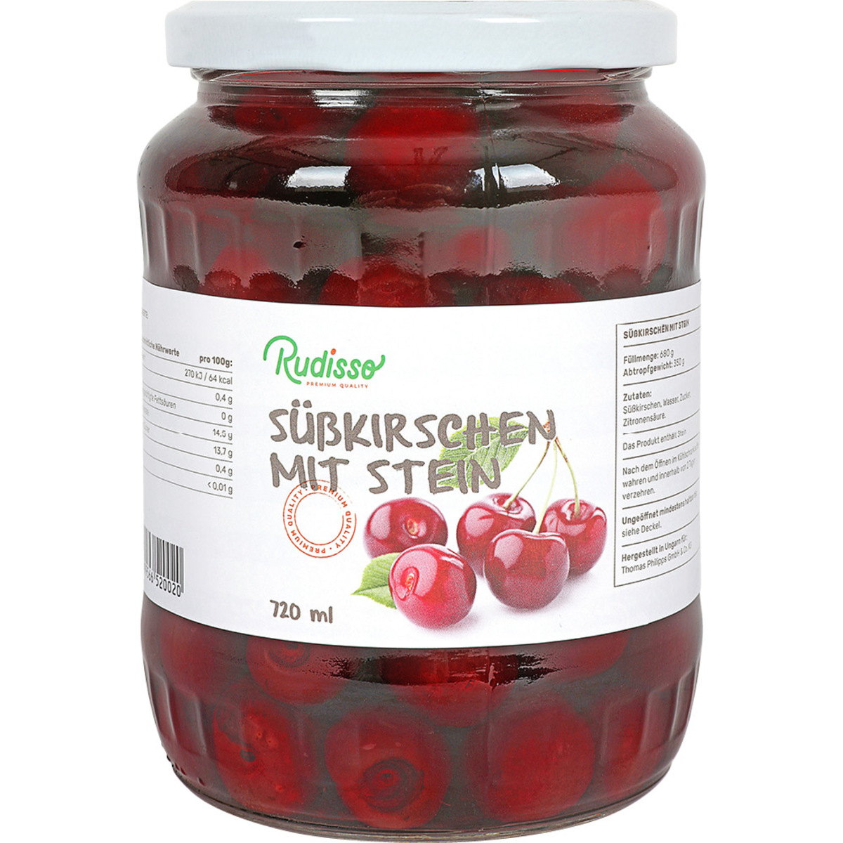 Bild 1 von Süßkirschen 350g mit Stein