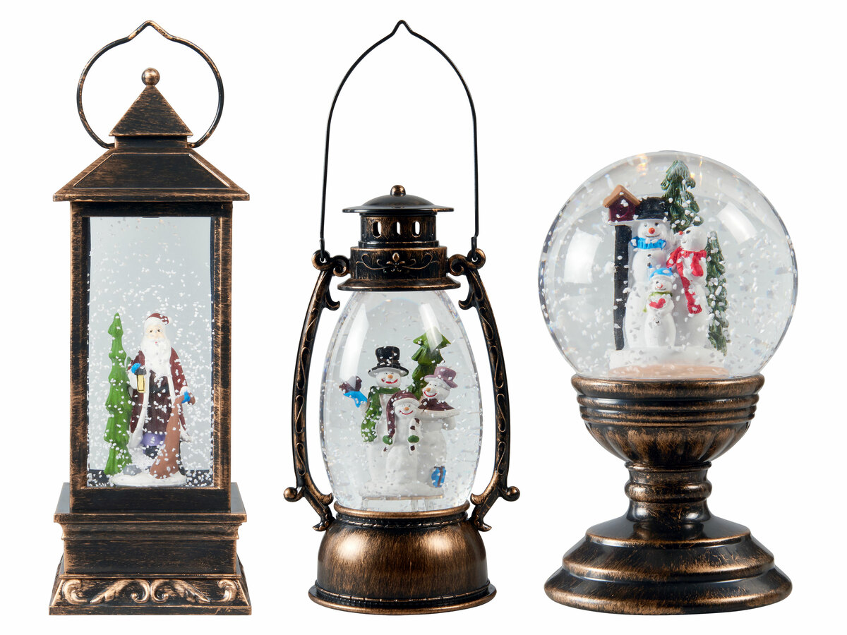 Bild 1 von LIVARNO home LED Laterne/Kugel mit Schneekugelfunktion