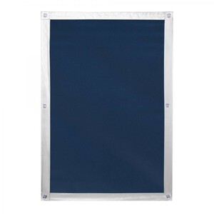 Lichtblick Dachfenster Sonnenschutz Haftfix, ohne Bohren, Verdunkelung, Blau, 94 cm x 96,9 cm (B x L