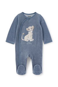 C&A Der König der Löwen-Baby-Schlafanzug, Blau, Größe: 56