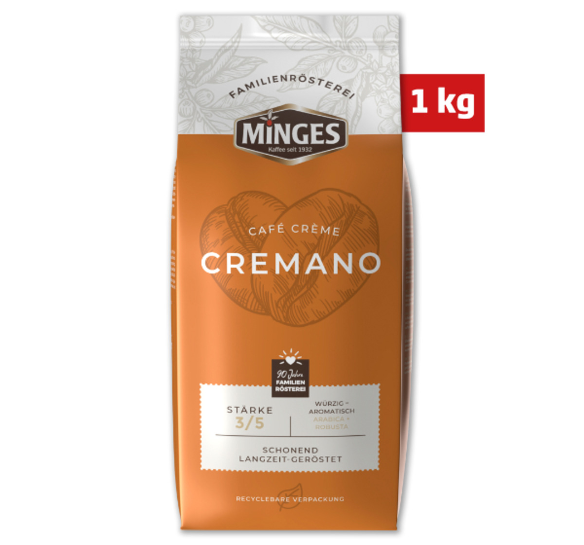 Bild 1 von MINGES Caffè Cremano oder Espresso Tradition*