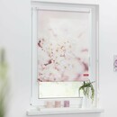 Bild 2 von Lichtblick Rollo Klemmfix, ohne Bohren, blickdicht, Kirschblüten - Rosa Weiß, 120 cm x 150 cm (B x L