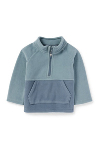 C&A Baby-Fleece-Sweatshirt, Blau, Größe: 68