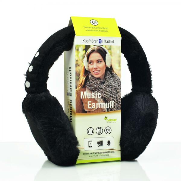 Bild 1 von Sharon Music Bluetooth Ohrenschützer-Kopfhörer Schwarz