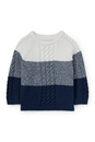 Bild 1 von C&A Baby-Pullover-Zopfmuster, Blau, Größe: 68