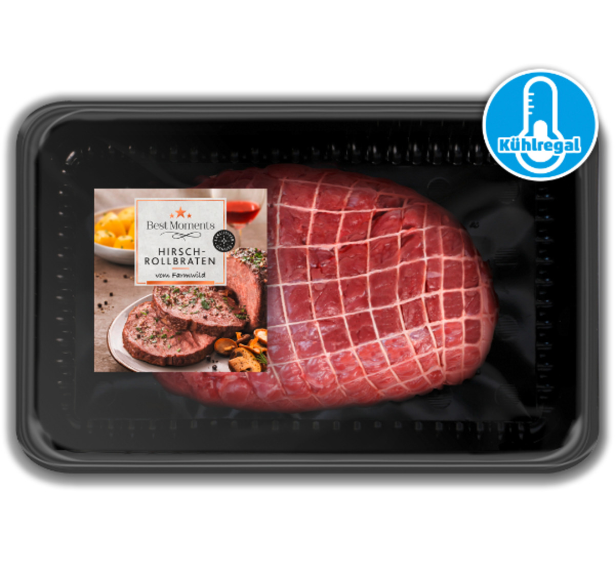 Bild 1 von BEST MOMENTS Hirschrollbraten*