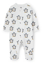 Bild 1 von C&A Pinguin-Baby-Schlafanzug, Weiß, Größe: 68