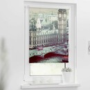 Bild 2 von Lichtblick Rollo Klemmfix, ohne Bohren, blickdicht, London Westminster - Grau, 100 x 150 cm (B x L)