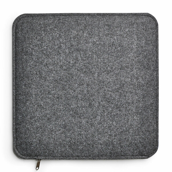 Bild 3 von AMARE Home&Living 6er Set Sitzkissen Filz zum Wenden, 35 x 35 cm, dunkelgrau / hellgrau. Achtung: Ve