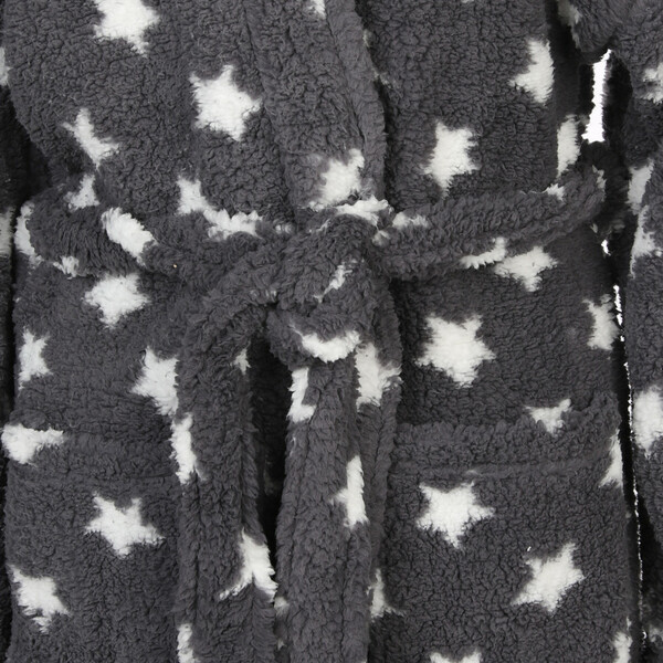 Bild 3 von Kuschelbademantel mit Kapuze