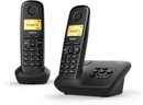 Bild 1 von Gigaset A270 A Duo Schnurlostelefon mit Anrufbeantworter schwarz