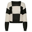 Bild 1 von Vero Moda VMTAKA LS O-NECK CHEC Strickpullover