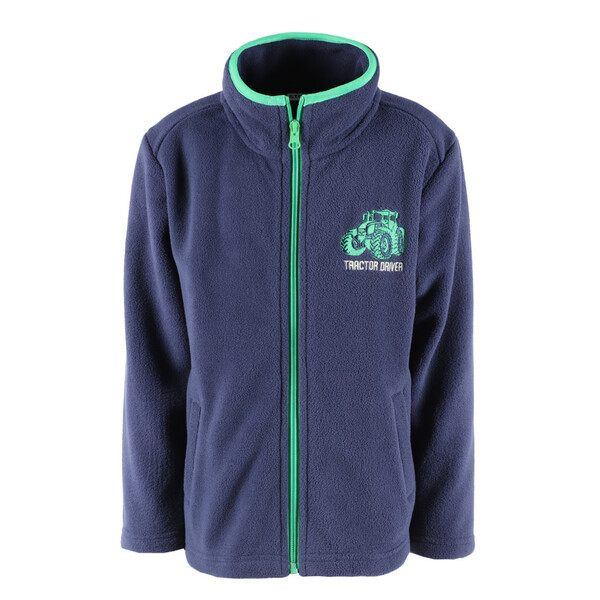 Jungen Winter Cape Jacke Mit Halloween Stickerei - Warme Fleece Oberbekleidung