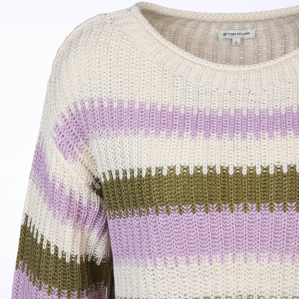 Bild 3 von Damen Pullover in breiter Streifenoptik