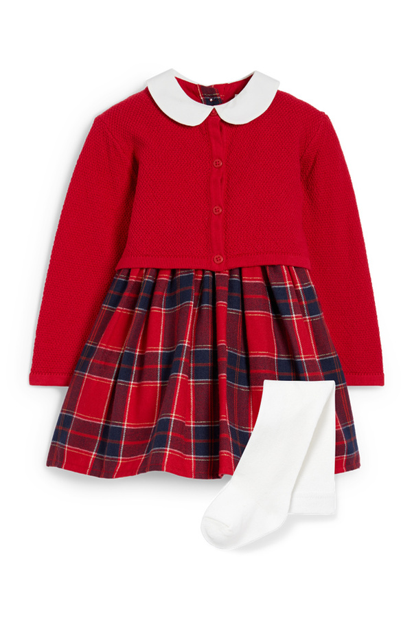 Bild 1 von C&A Baby-Outfit-3 teilig, Rot, Größe: 68
