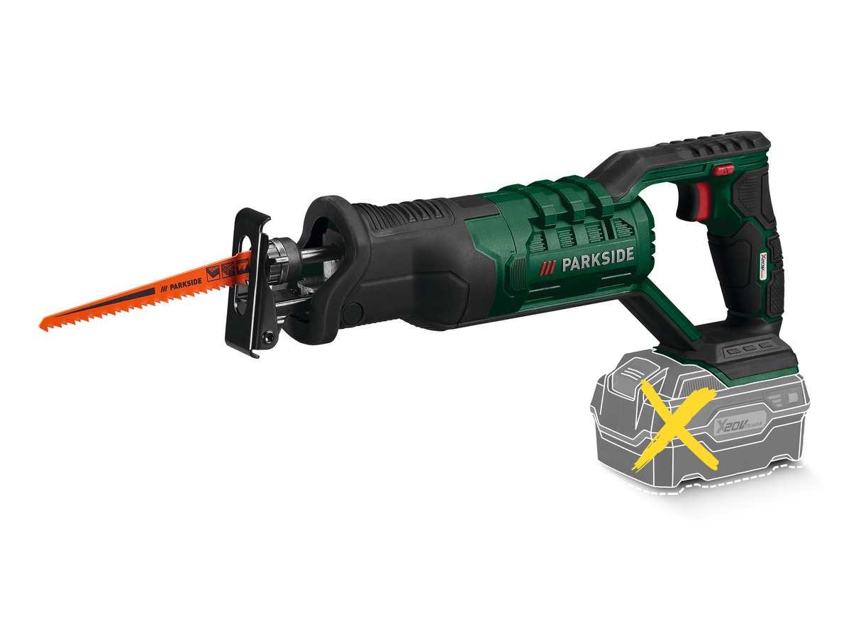 Bild 1 von PARKSIDE® 20 V Akku-Säbelsäge »PSSA 20-Li C3«, ohne Akku und Ladegerät
