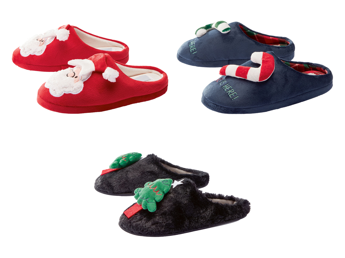 Bild 1 von esmara® Damen Hausschuh mit weihnachtlichem Motiv