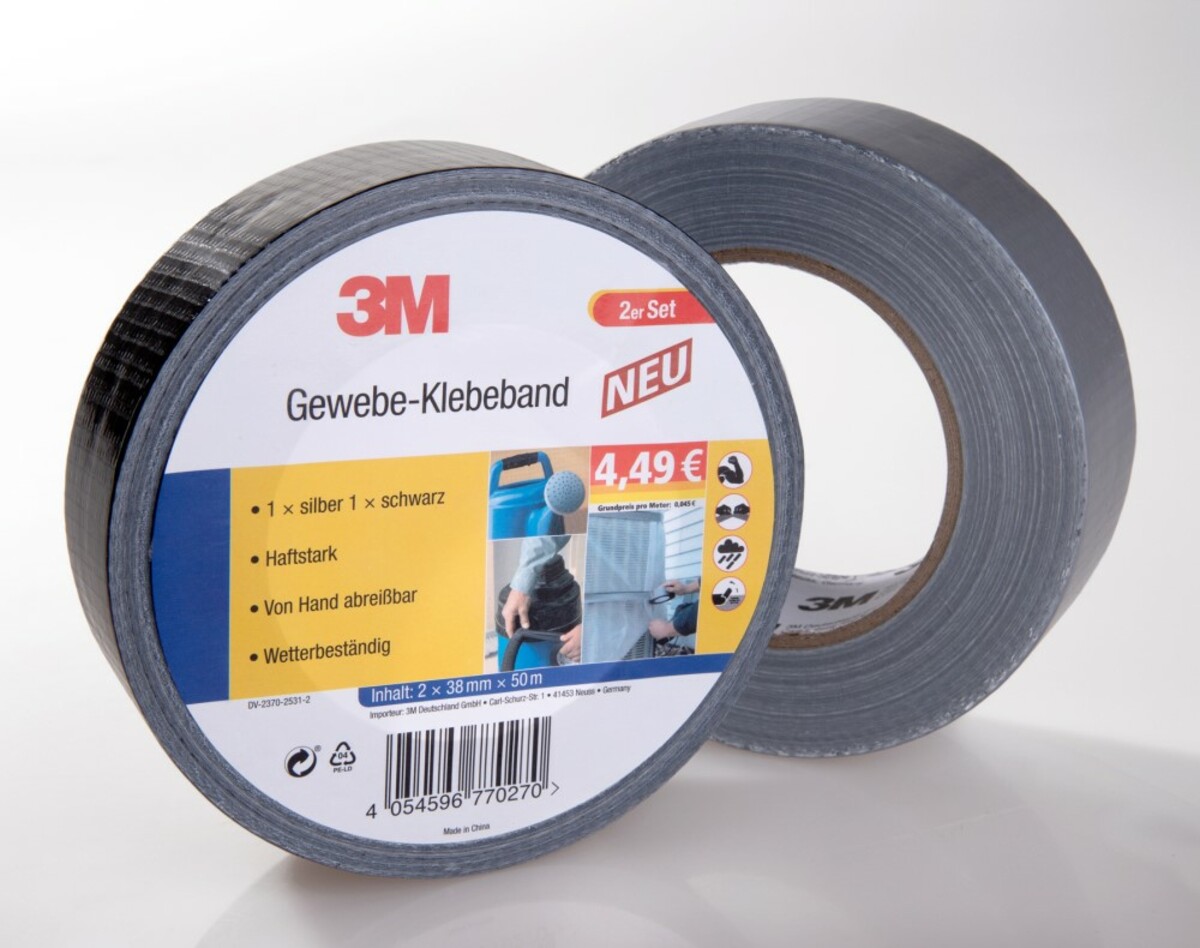 Bild 1 von 3M Gewebe-Klebeband - 2er-Set