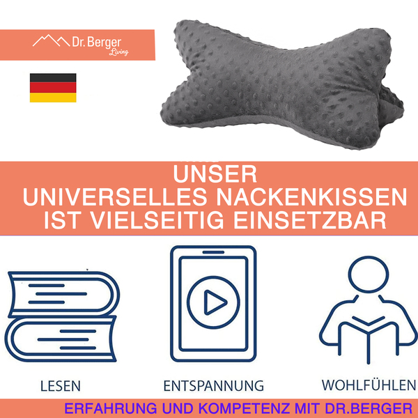 Bild 3 von Dr. Berger Leseknochen Minky Anthrazit