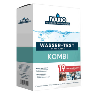 IVARIO Wassertest 'Kombi' 19 Prüfwerte
