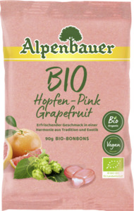 Alpenbauer Bio Bonbons Hopfen Pink Grapefruit