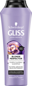 Schwarzkopf Gliss Blonde Perfector Purple Aufbau Shampoo