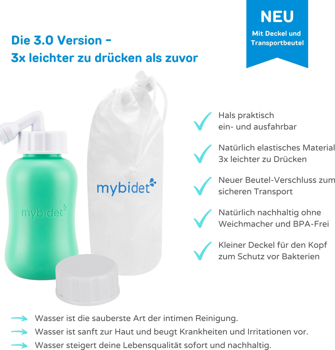 Bild 3 von MyBidet Po-Dusche Intim-Dusche Ocean Mint