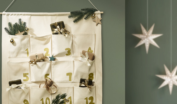 Bild 2 von IDEENWELT Adventskalender gold