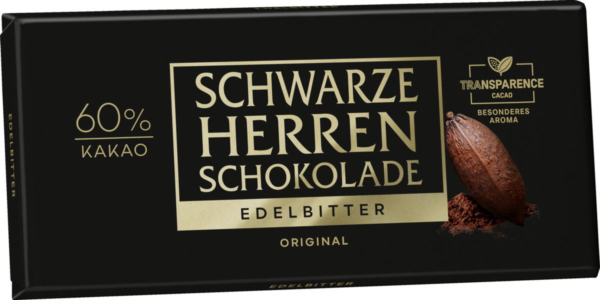 Bild 2 von Sarotti Schwarze Herren Schokolade Edelbitter