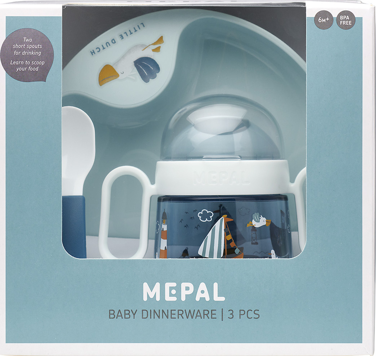 Bild 2 von MEPAL Babygeschirrset mio 3-teilig sailors bay