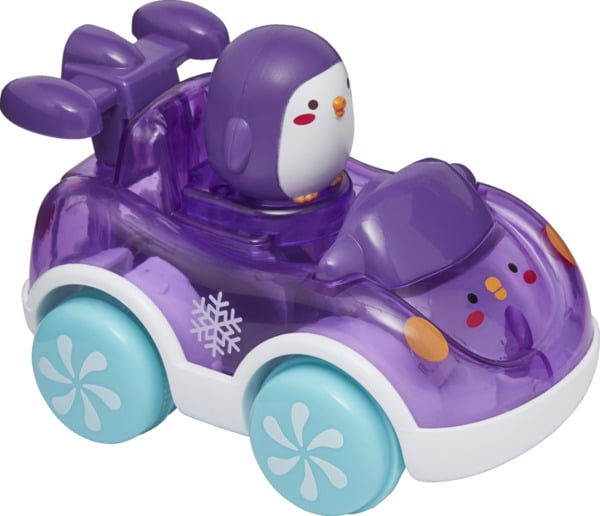 Bild 1 von IDEENWELT Mini-Rennauto Pinguin violett