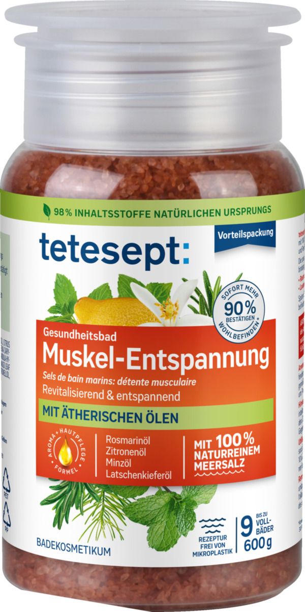 Bild 1 von tetesept Gesundheitsbad Muskel Entspannung