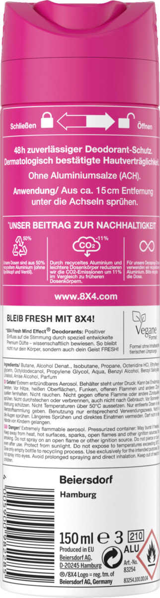 Bild 2 von 8x4 Deospray No. 15 Frozen Berry
