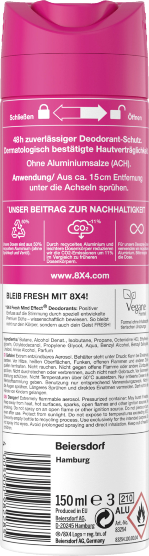 Bild 2 von 8x4 Deospray No. 15 Frozen Berry