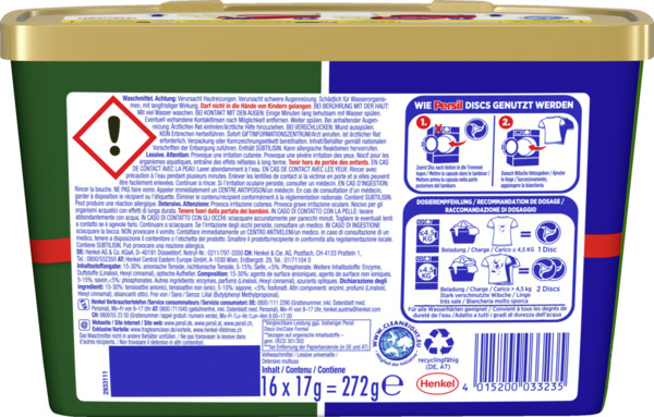 Bild 2 von Persil 4in1 Discs Universal Excellence 16WL