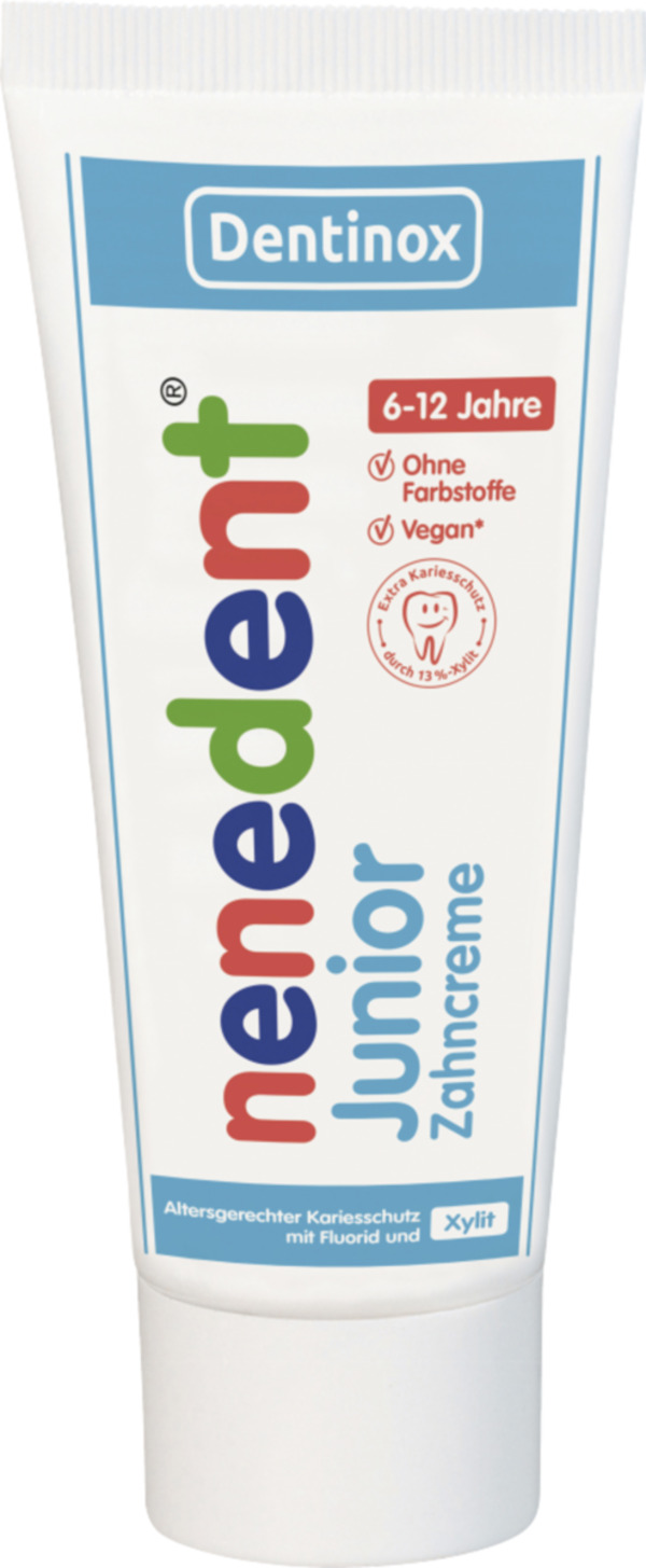 Bild 1 von nenedent Junior Zahncreme mit Fluorid