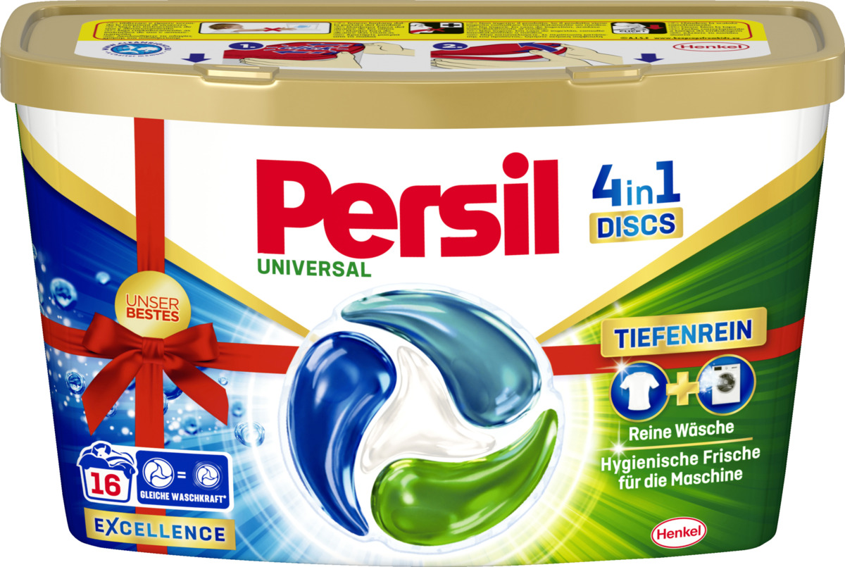 Bild 1 von Persil 4in1 Discs Universal Excellence 16WL