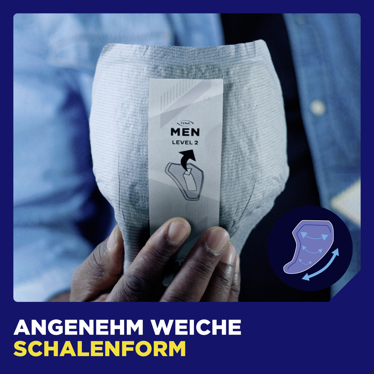 Bild 4 von TENA Men Active Fit Absorbierende Protektoren Einlagen Level 1 Vorratspack