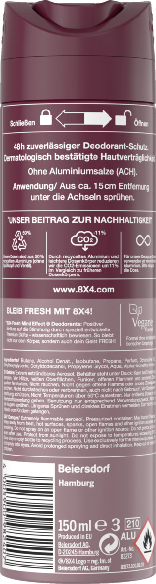 Bild 2 von 8x4 Deospray No. 18 Million Nights