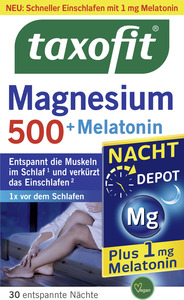 taxofit Magnesium 500 Nacht Tabletten
